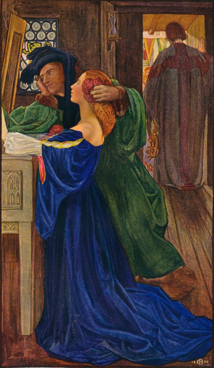 Casei com uma esposa e, portanto, não posso ir, 1900 de Eleanor Fortescue Brickdale