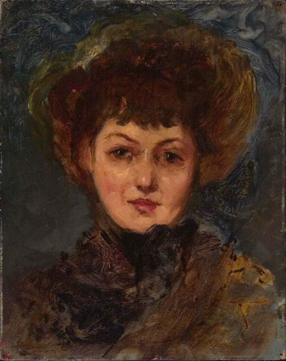 Retrato da Sra. John Gellatly de Eleanor Greatorex