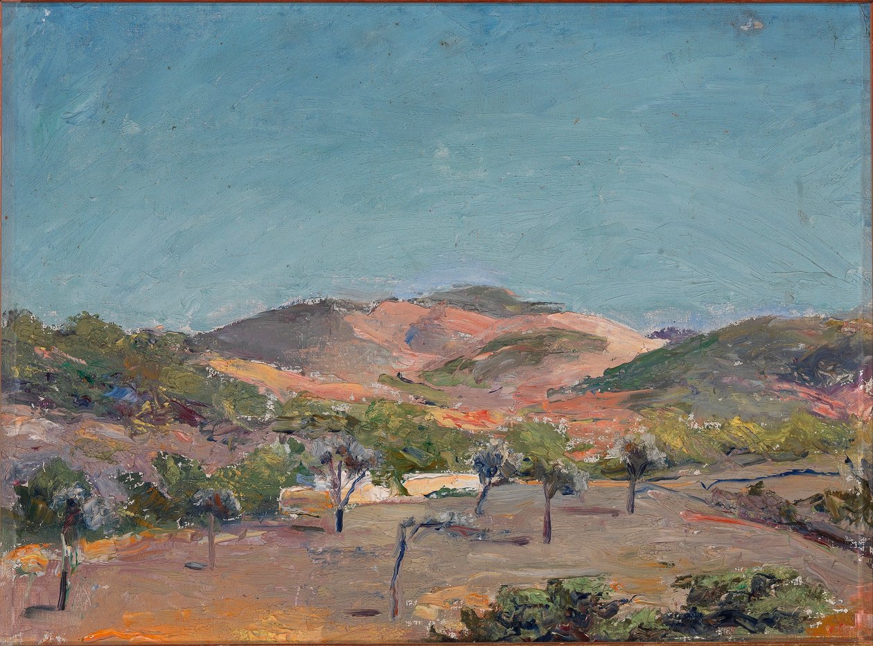 Colina com árvores de Eleanor Harris