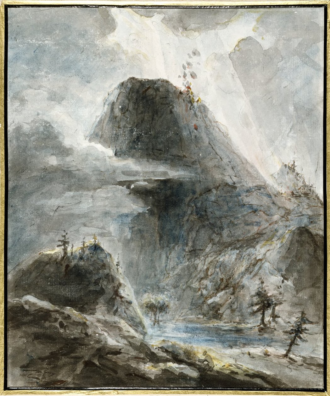 Paisagem montanhosa de Elias Martin