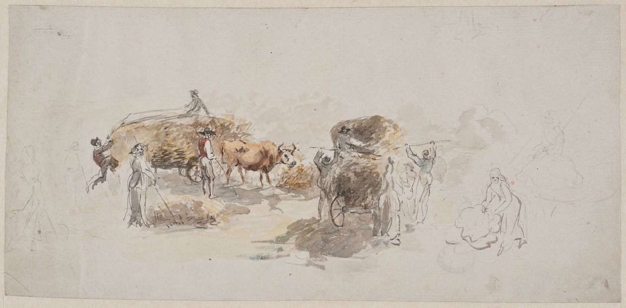Cena de género, fenação de Elias Martin