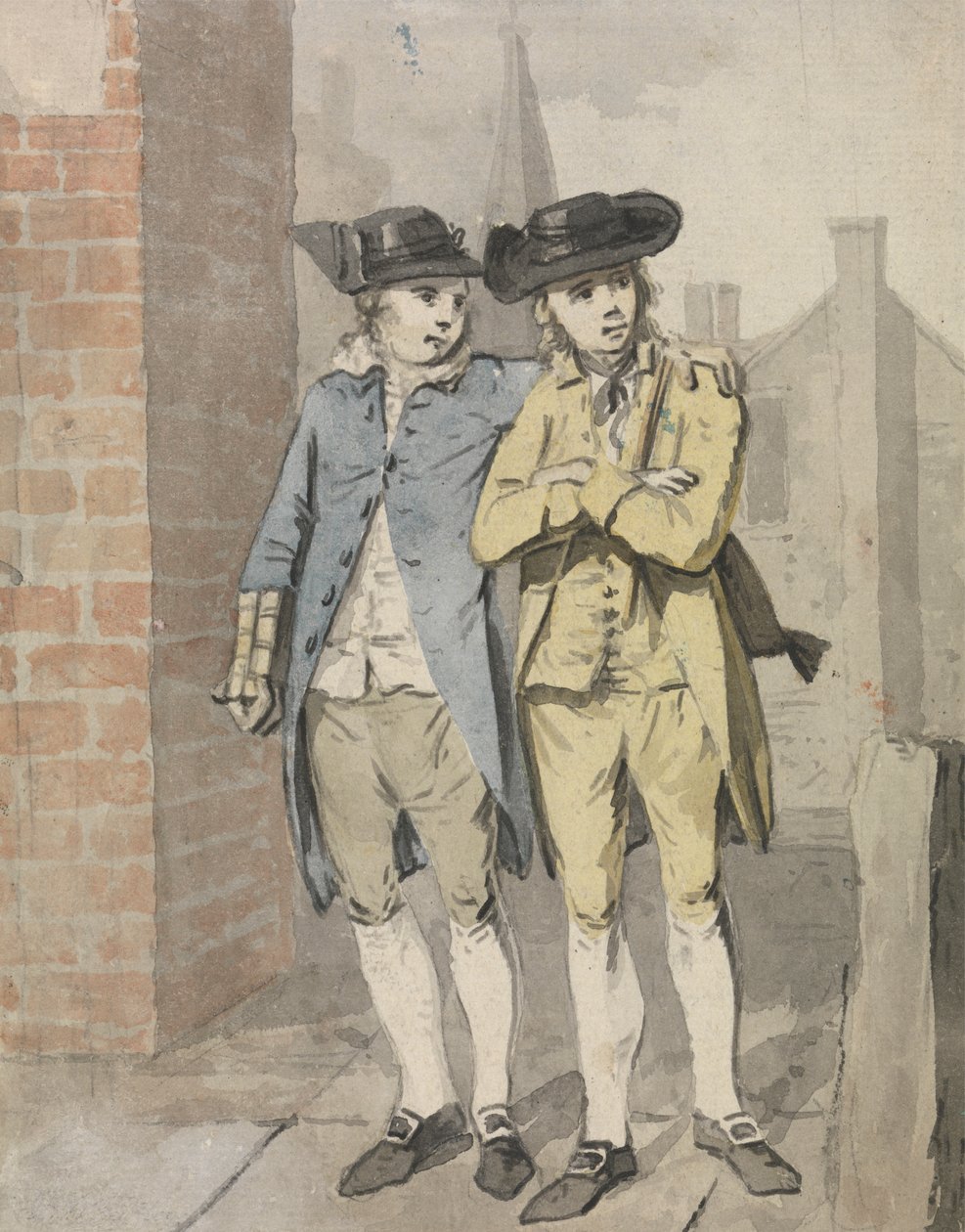 Dois Schoolboys de Elias Martin