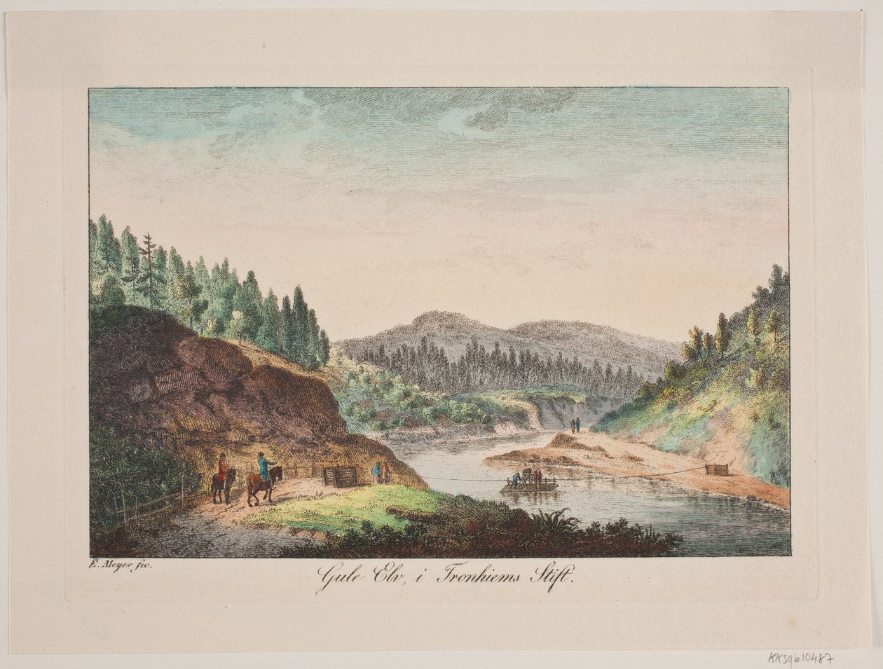 Gule Elv, no Stift de Trondheim de Elias Meyer
