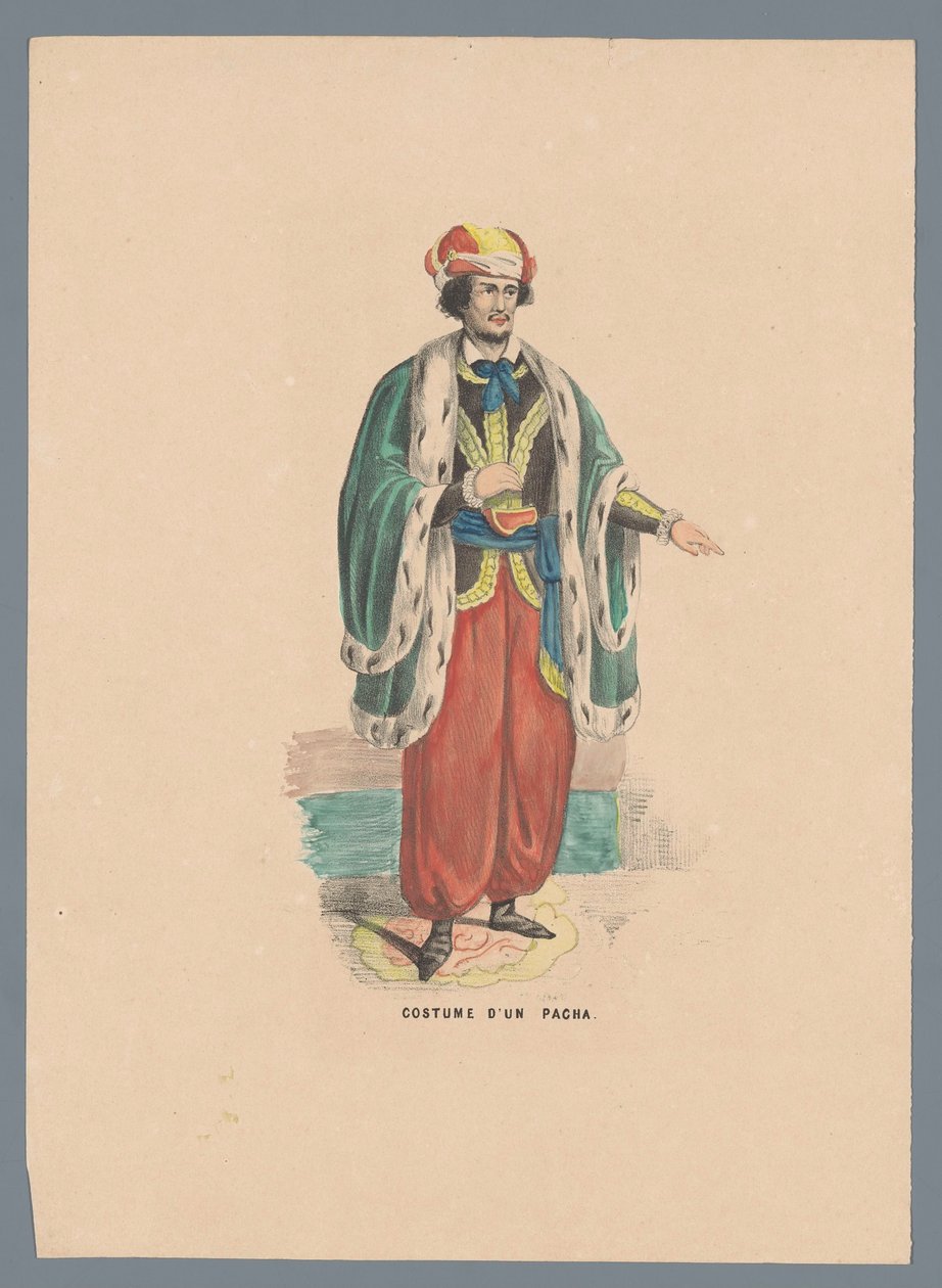 Roupa de um Pasha (título sobre o objecto) de Elias Spanier (attributed to)
