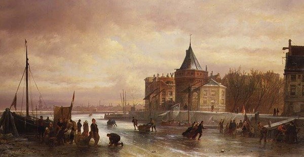 Cena de Patinagem de Elies Pieter van Bommel