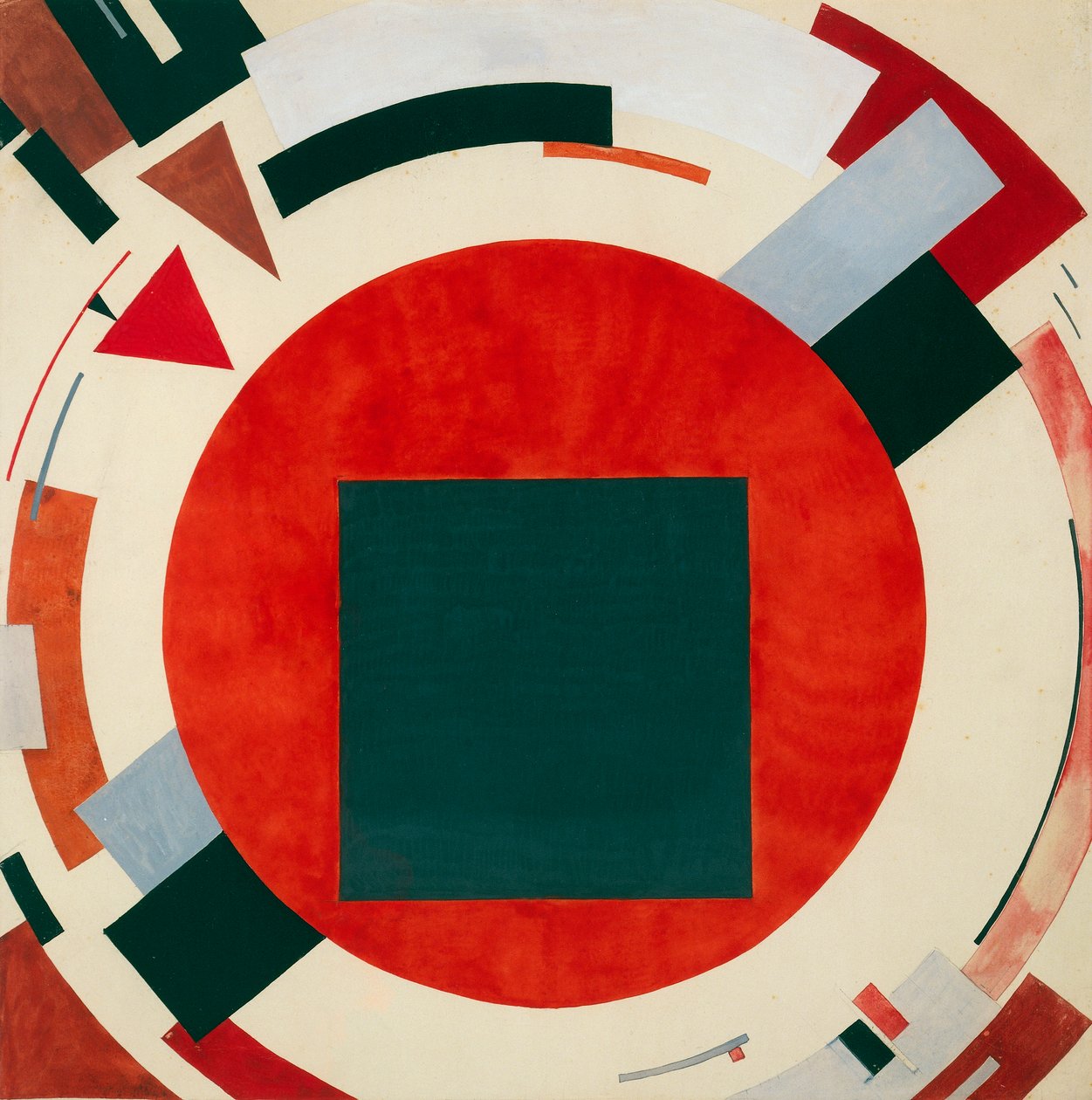 Proun, por volta de 1922, El Lissitzky (1890-1941) de Eliezer Markowich Lissitzky