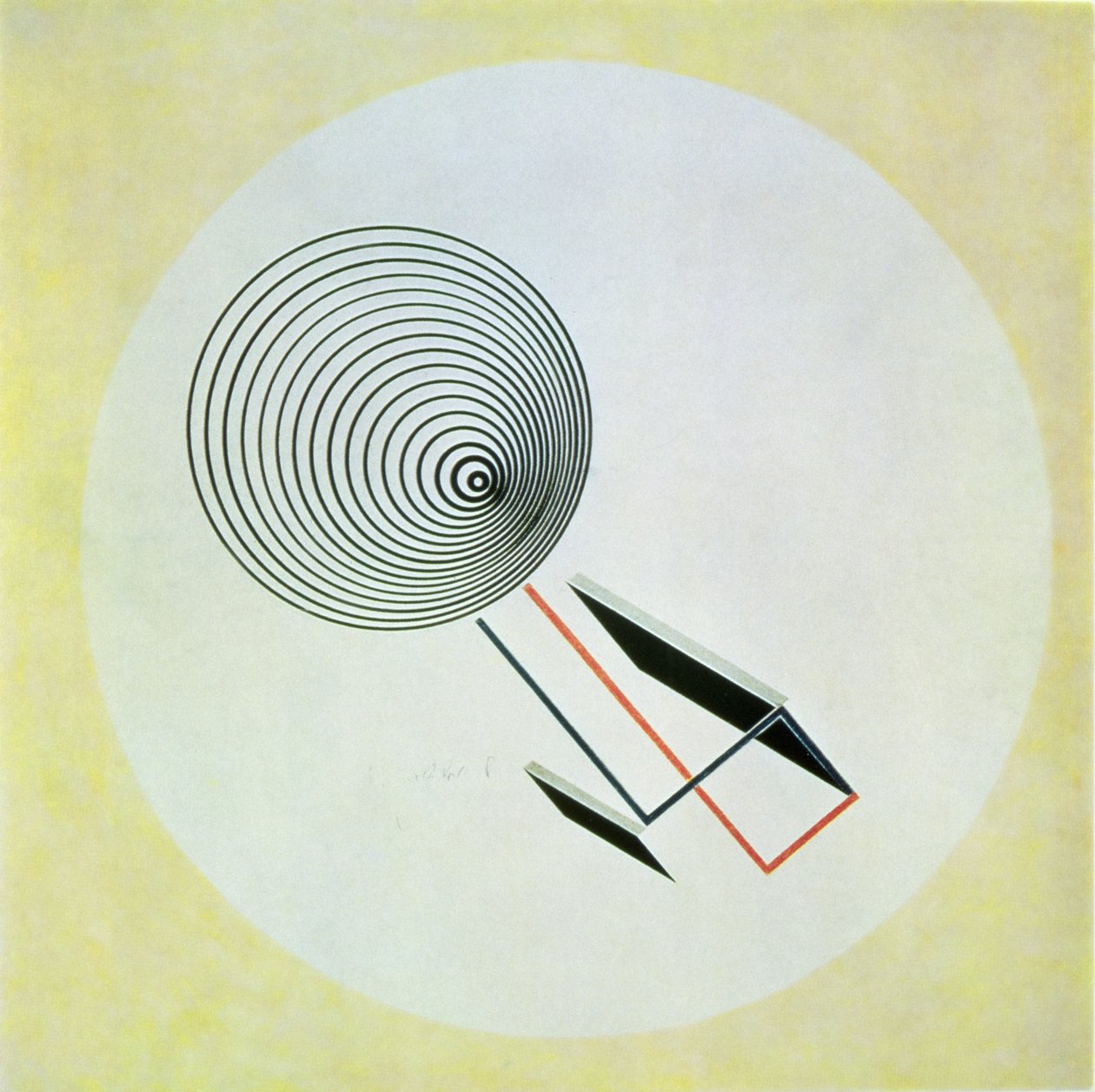 Proun 93 de Eliezer Markowich Lissitzky
