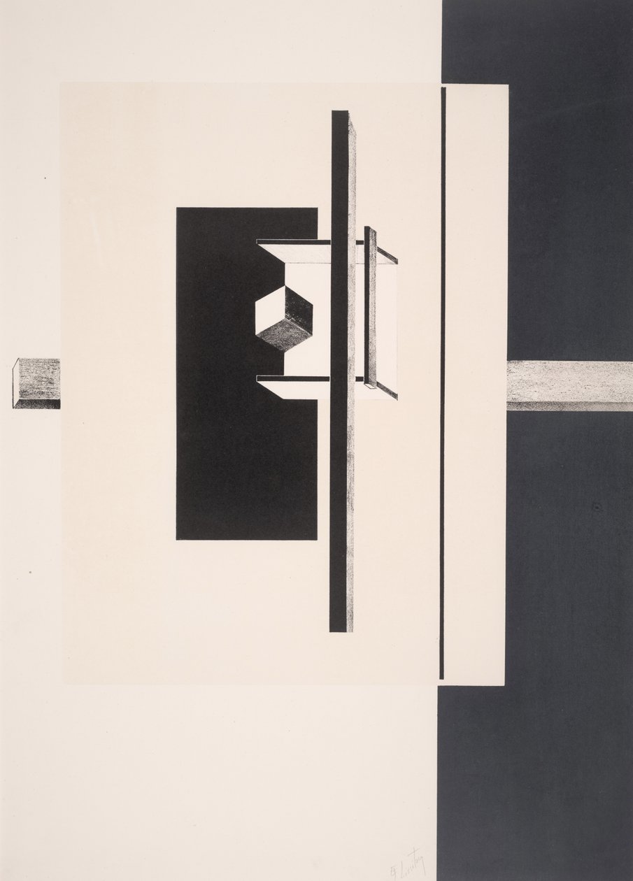 Sem título de Eliezer Markowich Lissitzky