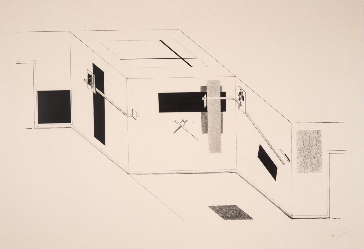 Sem título de Eliezer Markowich Lissitzky