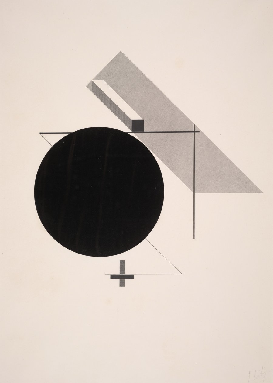 Sem título de Eliezer Markowich Lissitzky