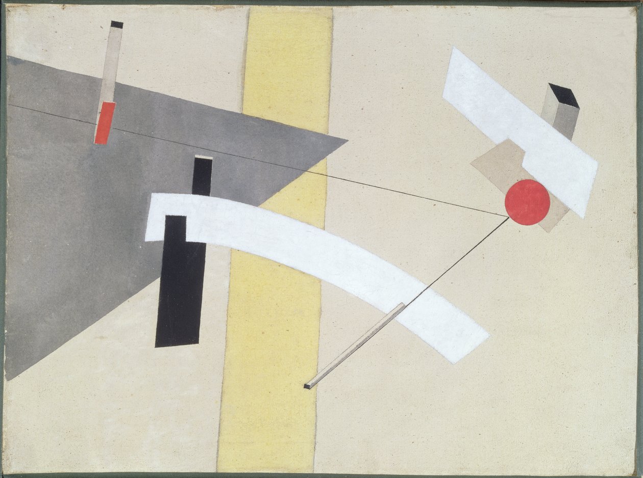 Proun 12 E, 1923 de Eliezer Markowich Lissitzky