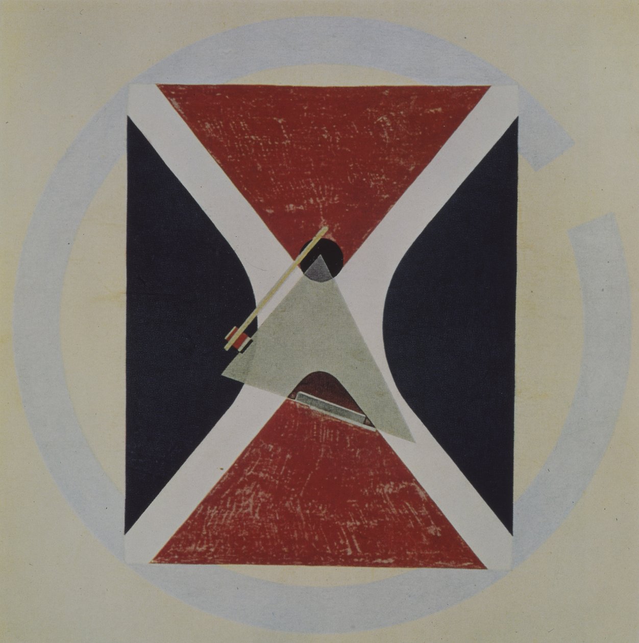 Proun 43, 1924 de Eliezer Markowich Lissitzky