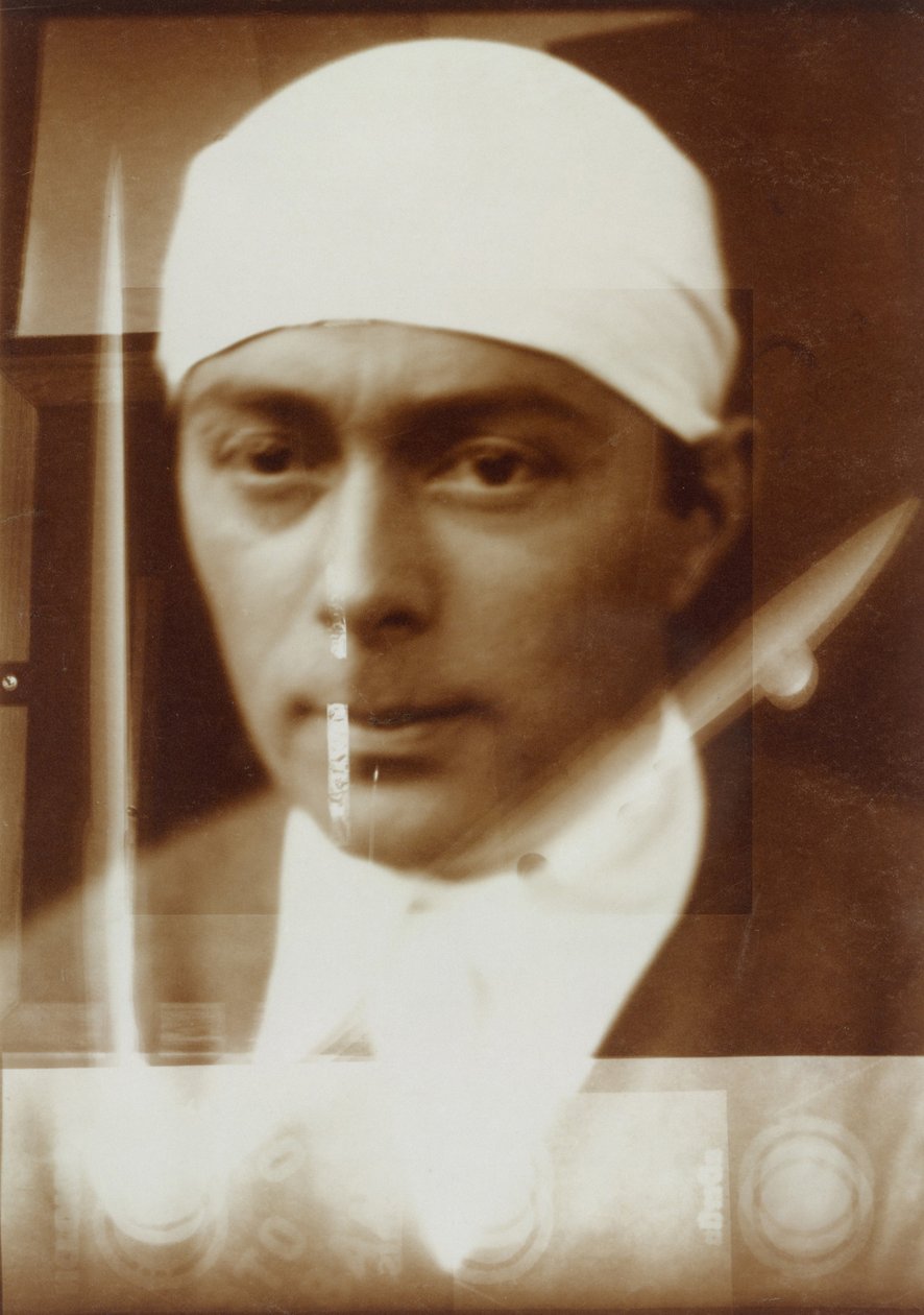 Auto-retrato, 1924-1925. de Eliezer Markowich Lissitzky