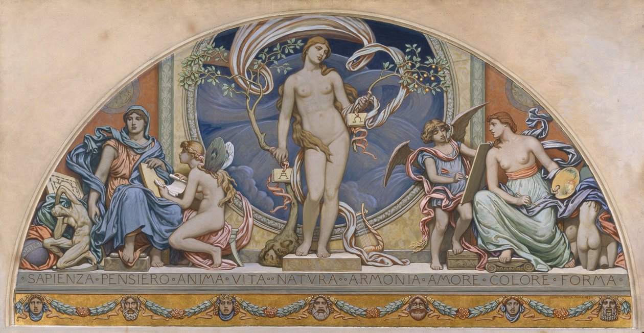 Representante de Roma das Artes de Elihu Vedder