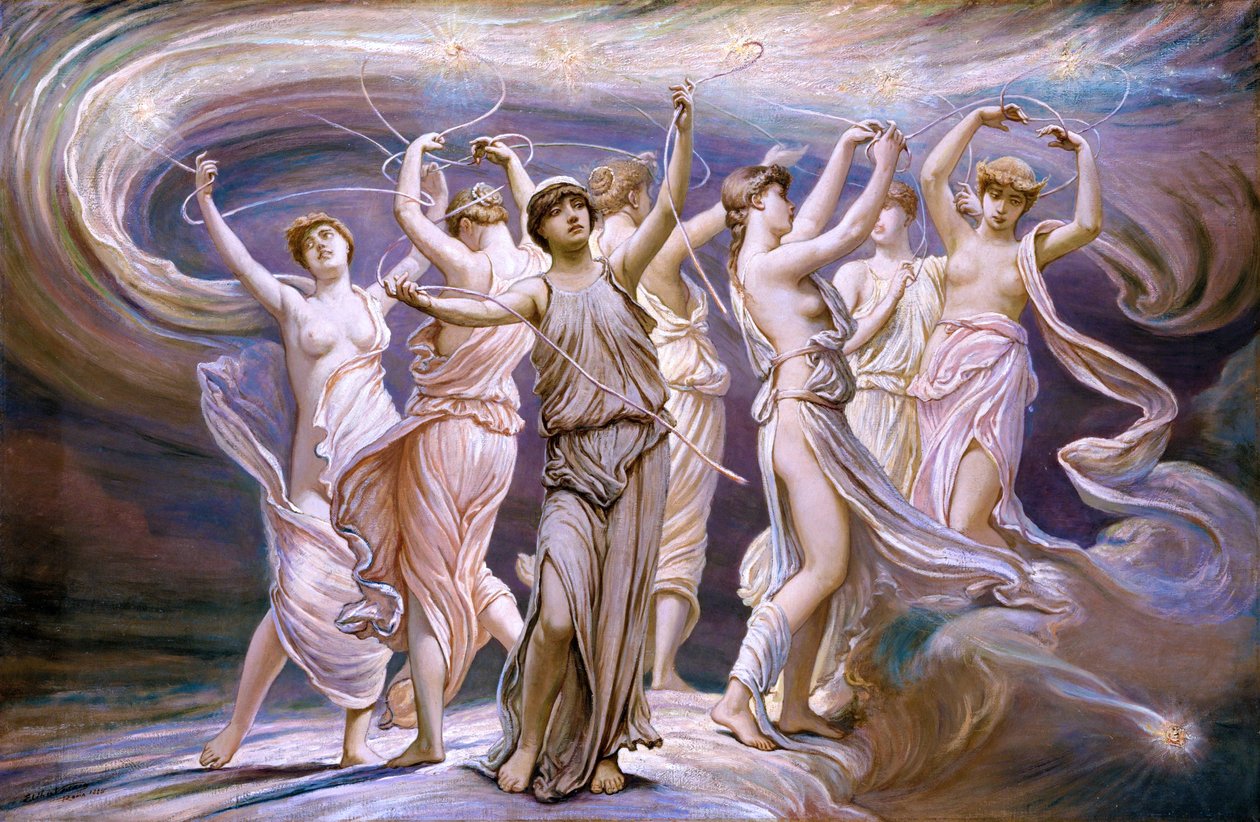 As Plêiades de Elihu Vedder