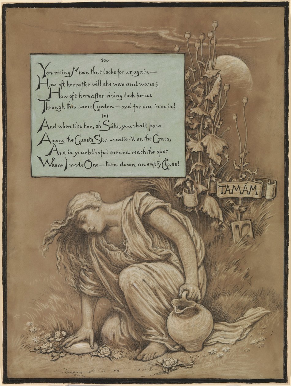 (Ilustração para o Rubáiyát de Omar Khayyám) In memoriam de Elihu Vedder