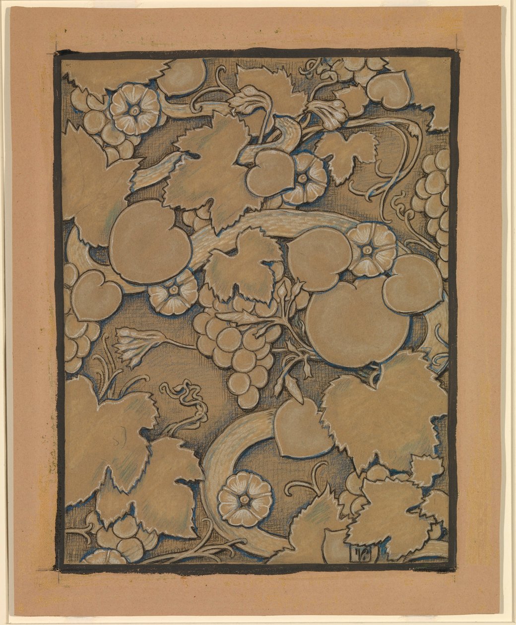 (Ilustração para o Rubáiyát de Omar Khayyám) Papel de revestimento de Elihu Vedder
