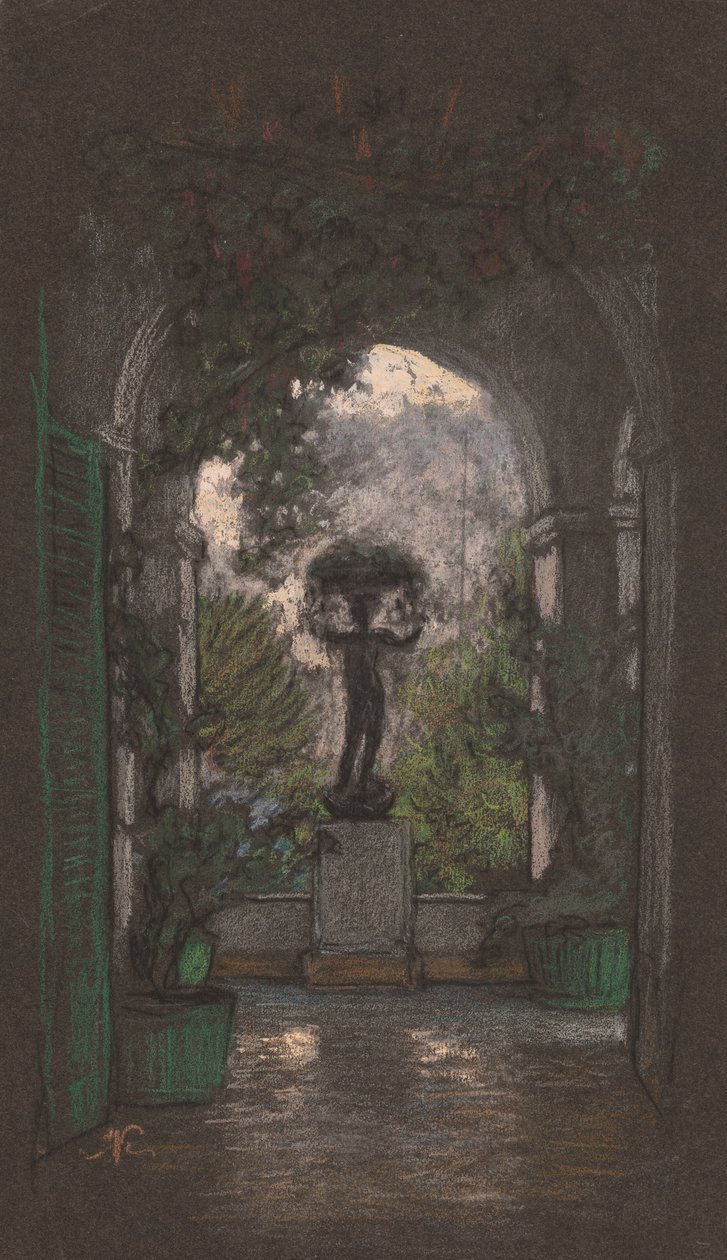 Capri, 1913. de Elihu Vedder