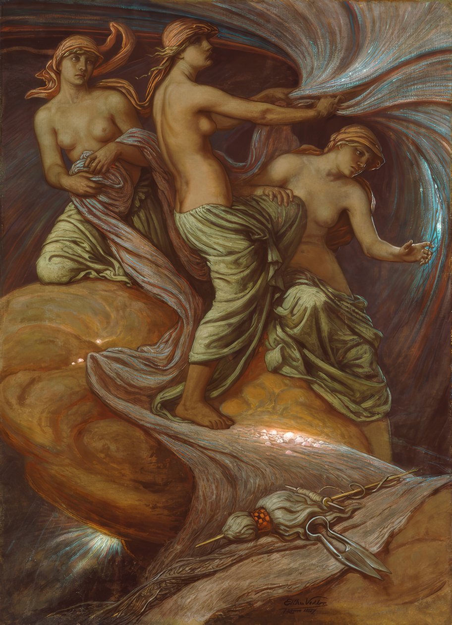 O encontro dos destinos nas estrelas de Elihu Vedder