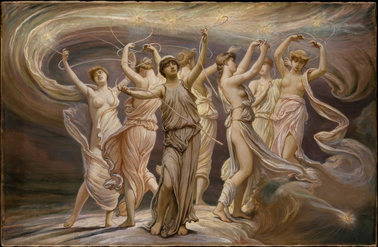 As Plêiades de Elihu Vedder