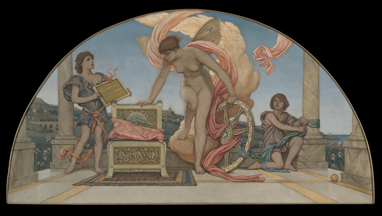 A Deusa da Fortuna fica connosco de Elihu Vedder