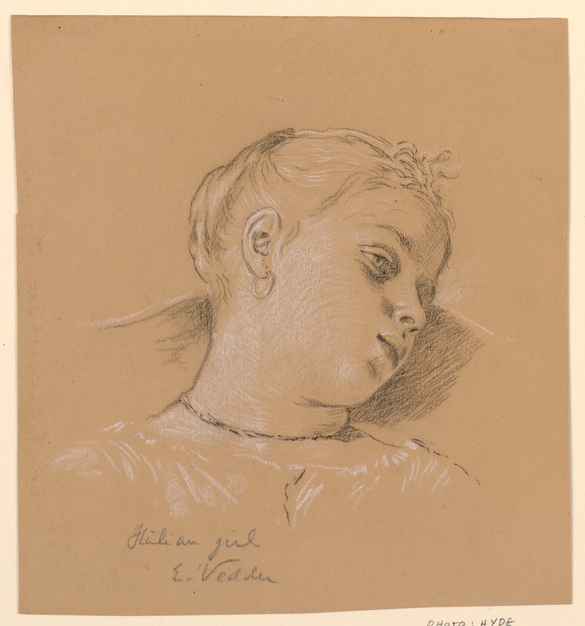 garota italiana de Elihu Vedder