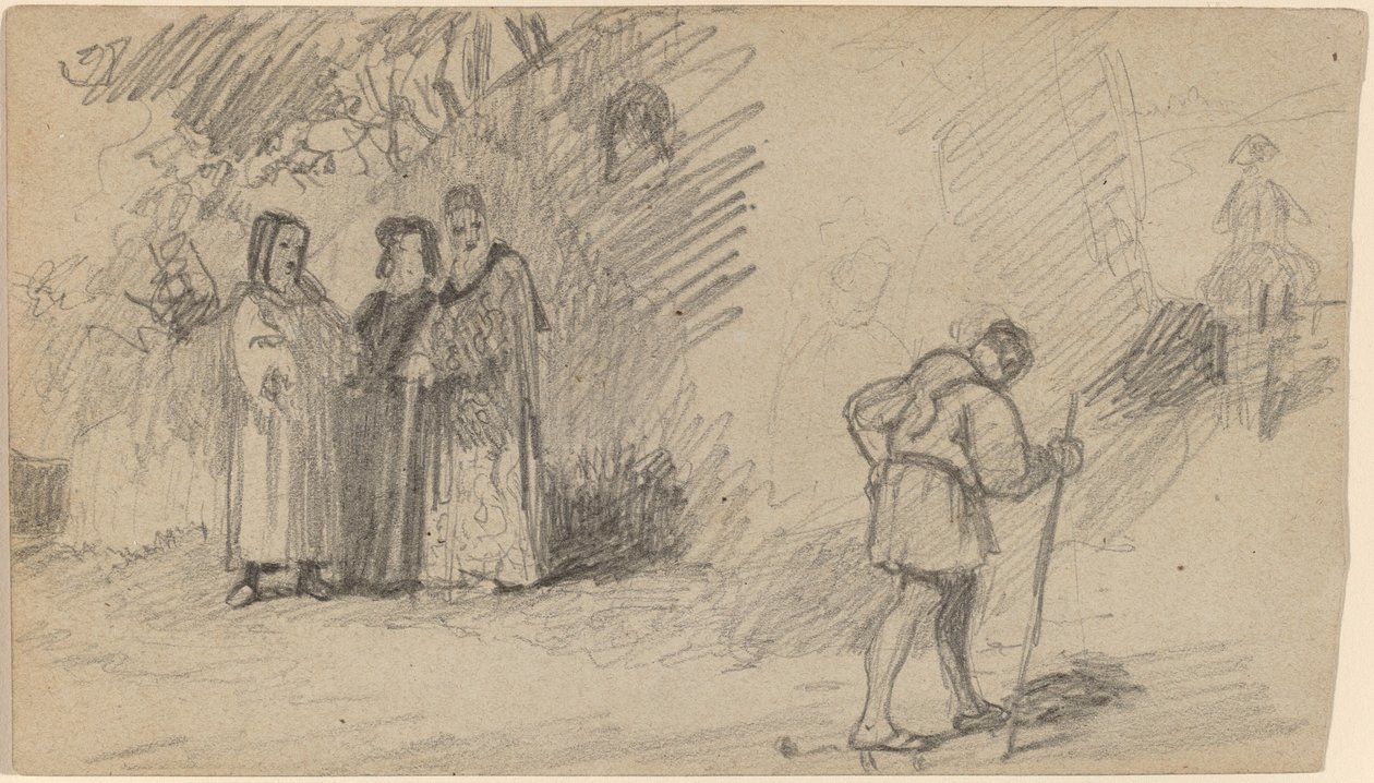 Filho e o Burro de Elihu Vedder