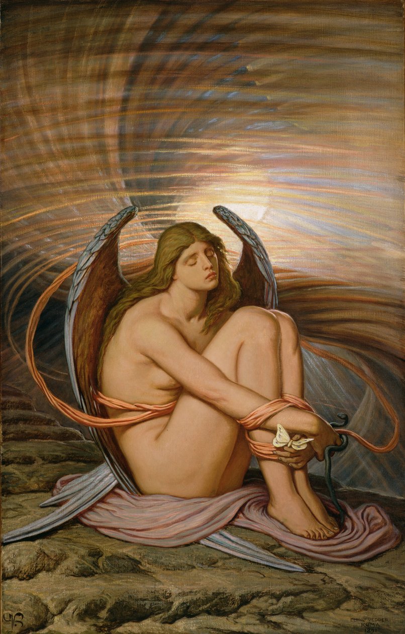 Soul in Bondage de Elihu Vedder