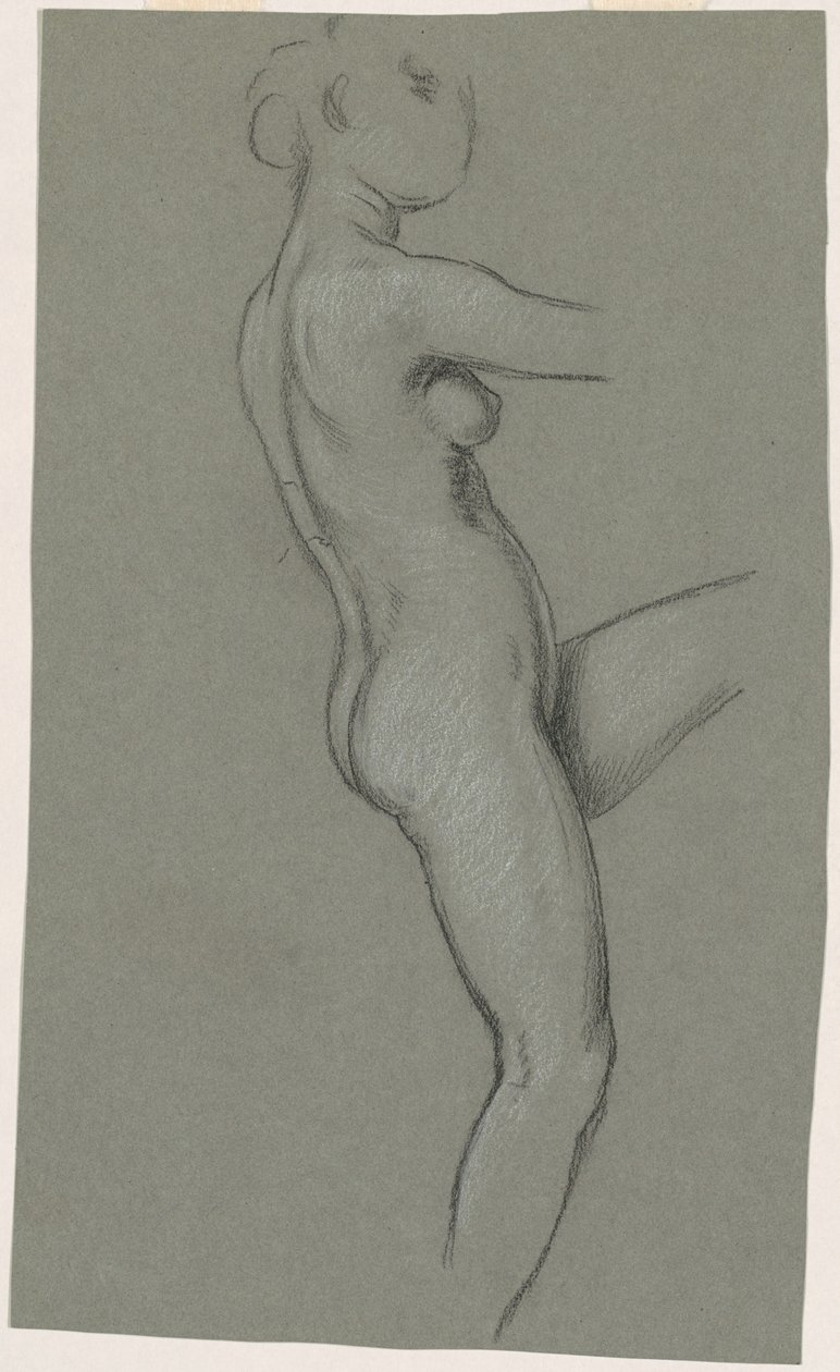 Estudo para "The Fates Gathering in the Stars" de Elihu Vedder