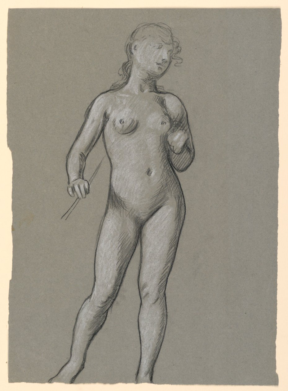 Estudo do Nu Feminino de Elihu Vedder