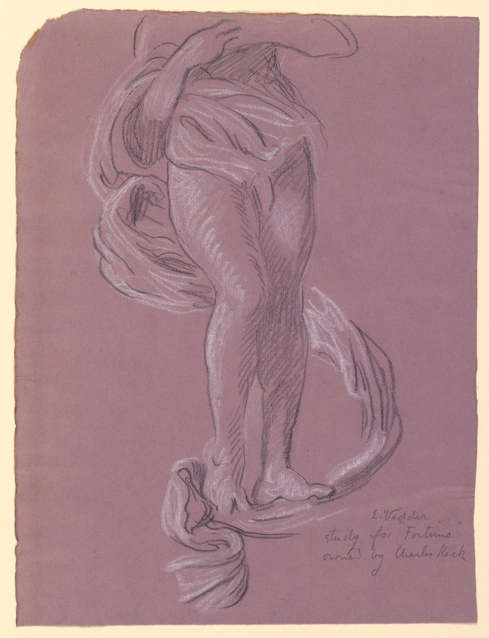 Estudo de "Fortune" de Elihu Vedder