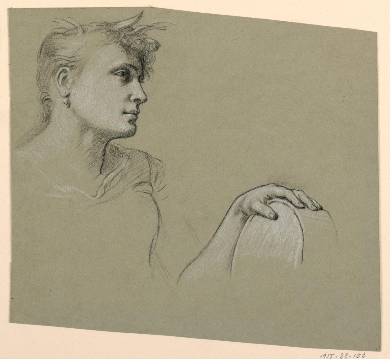Estudo da figura de Elihu Vedder