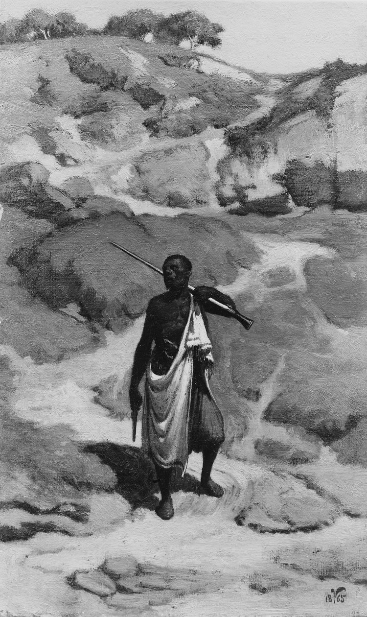 A sentinela africana de Elihu Vedder