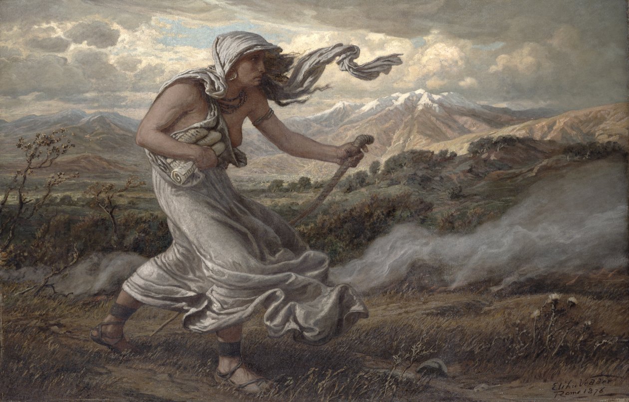 A Sibila Cumaeana, 1876 de Elihu Vedder