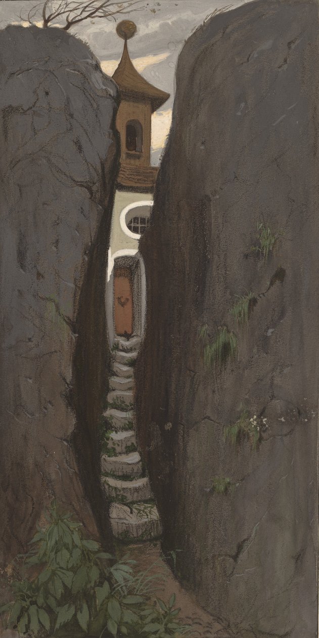 Esmaltado, c. 1877. de Elihu Vedder