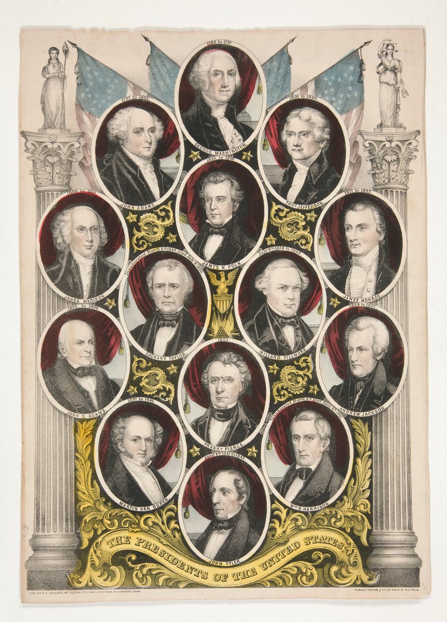 Os presidentes dos Estados Unidos de Elijah C. Kellogg