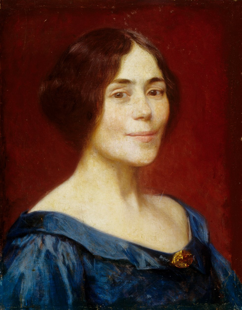 Auto-retrato, 1899 de Elin Danielson Gambogi
