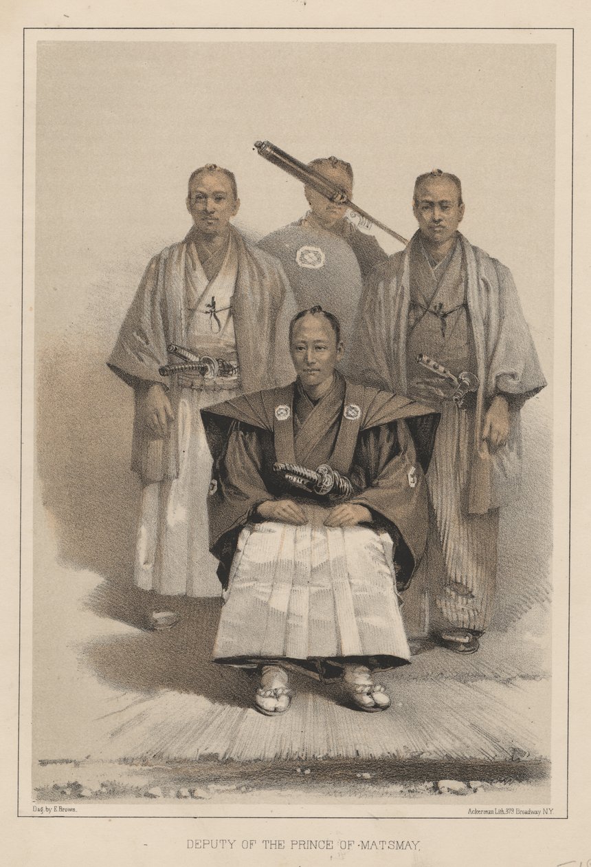 Adjunto do Príncipe de Matsmay, 1885 de Eliphalet Brown