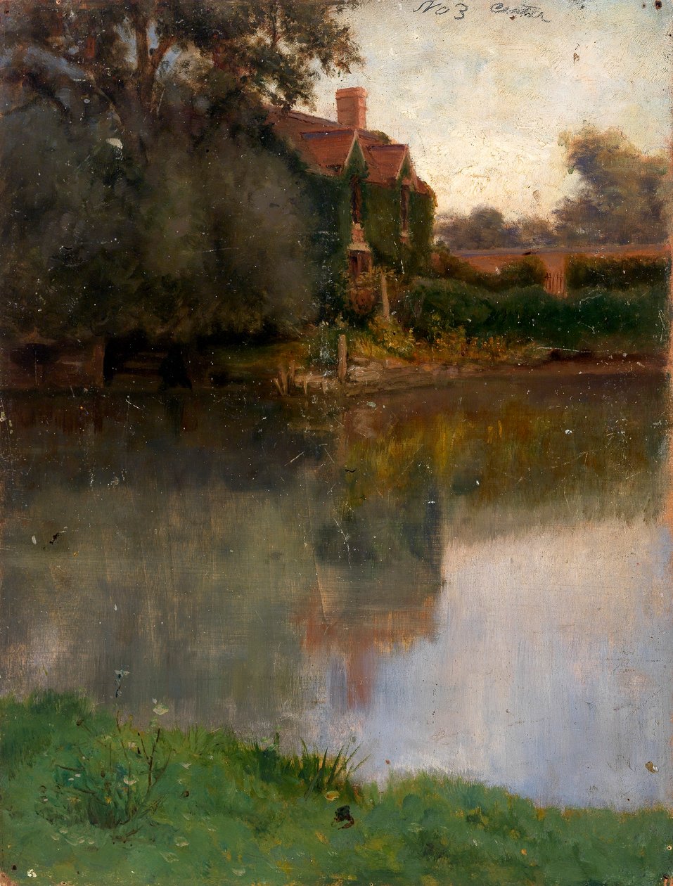 Borda de um riacho de Eliphalet Fraser Andrews