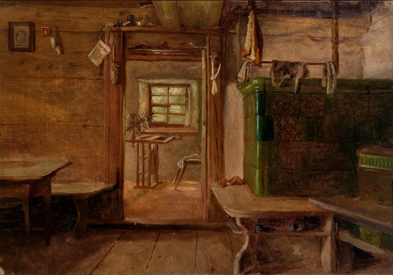 Interior de uma casa de Eliphalet Fraser Andrews