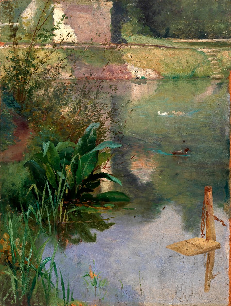 Margem de um fosso de Eliphalet Fraser Andrews