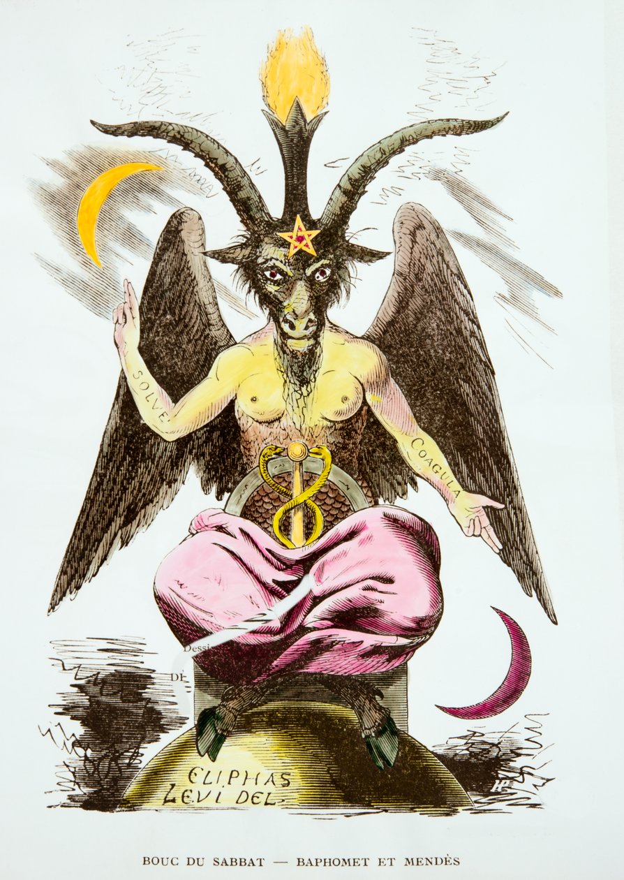 Baphomet e Mendes de Eliphas (1810-1875) Levi