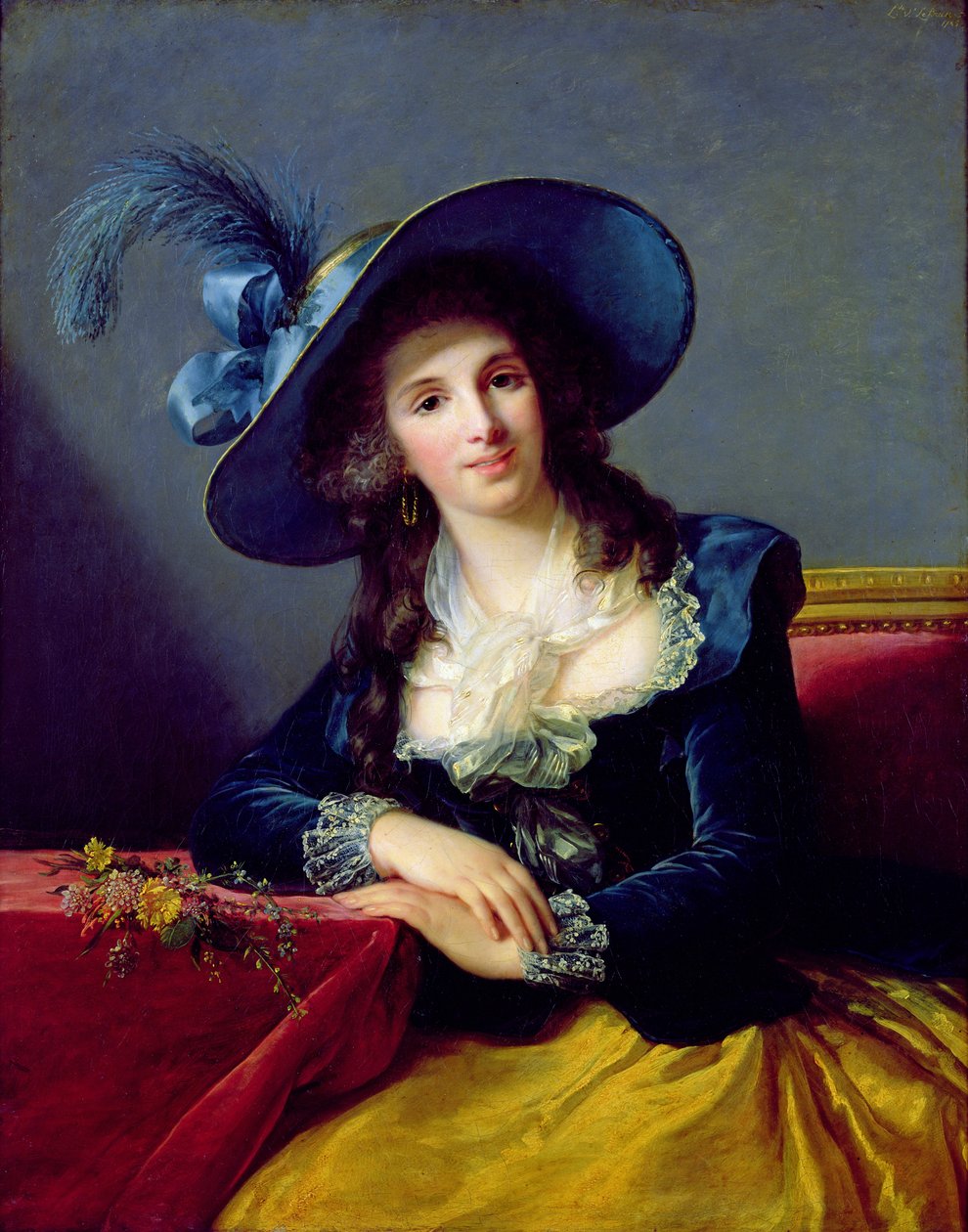 Antoinette-Elisabeth-Marie d&39;Aguesseau (1756-1828) Condessa de Segur, 1785 de Elisabeth Louise Vigee Lebrun