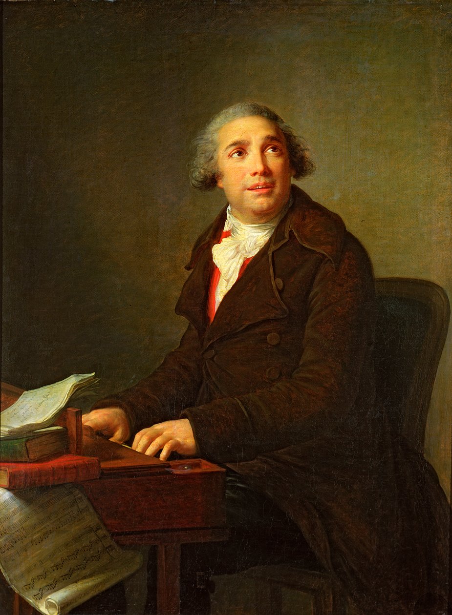 Giovanni Paesiello (1740-1816) de Elisabeth Louise Vigee Lebrun