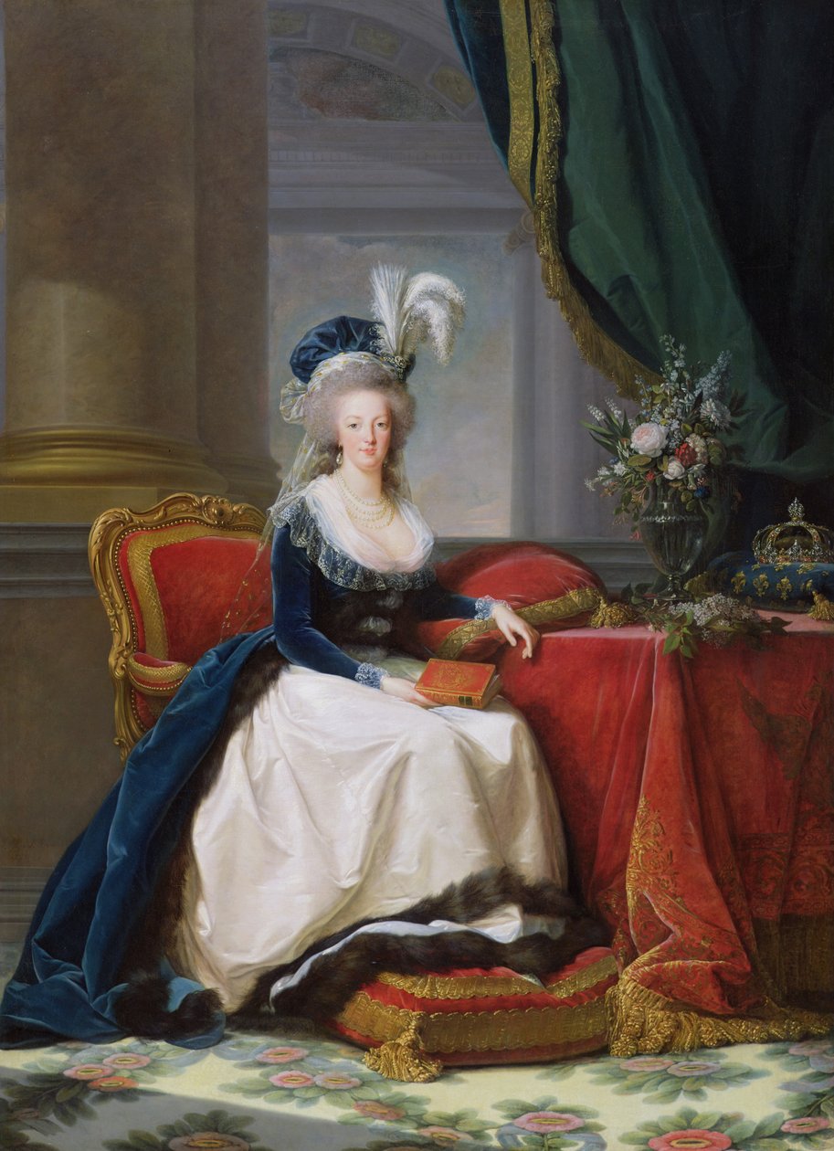 Maria Antonieta (1755-93) 1788 de Elisabeth Louise Vigee Lebrun
