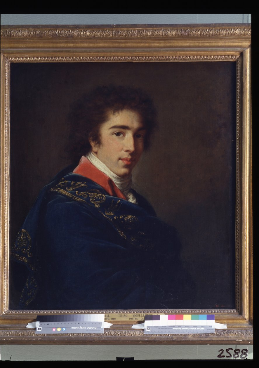 Retrato do Príncipe Ivan Baryatinsky, 1800 de Elisabeth Louise Vigee Lebrun