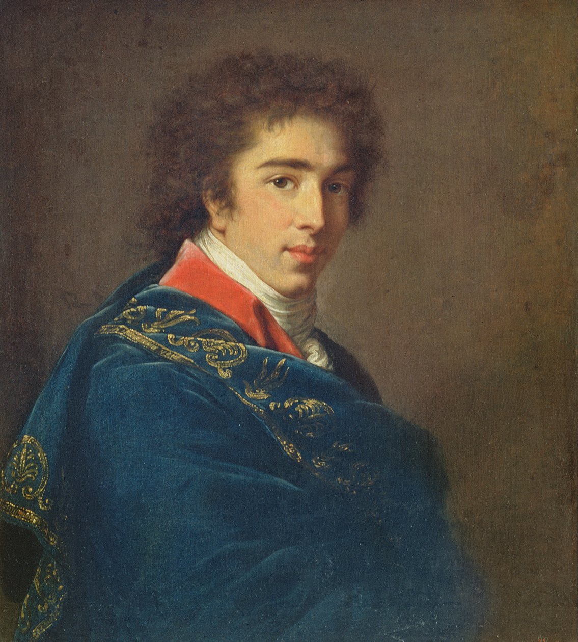 Retrato do Príncipe Ivan Baryatinsky, 1800 de Elisabeth Louise Vigee Lebrun