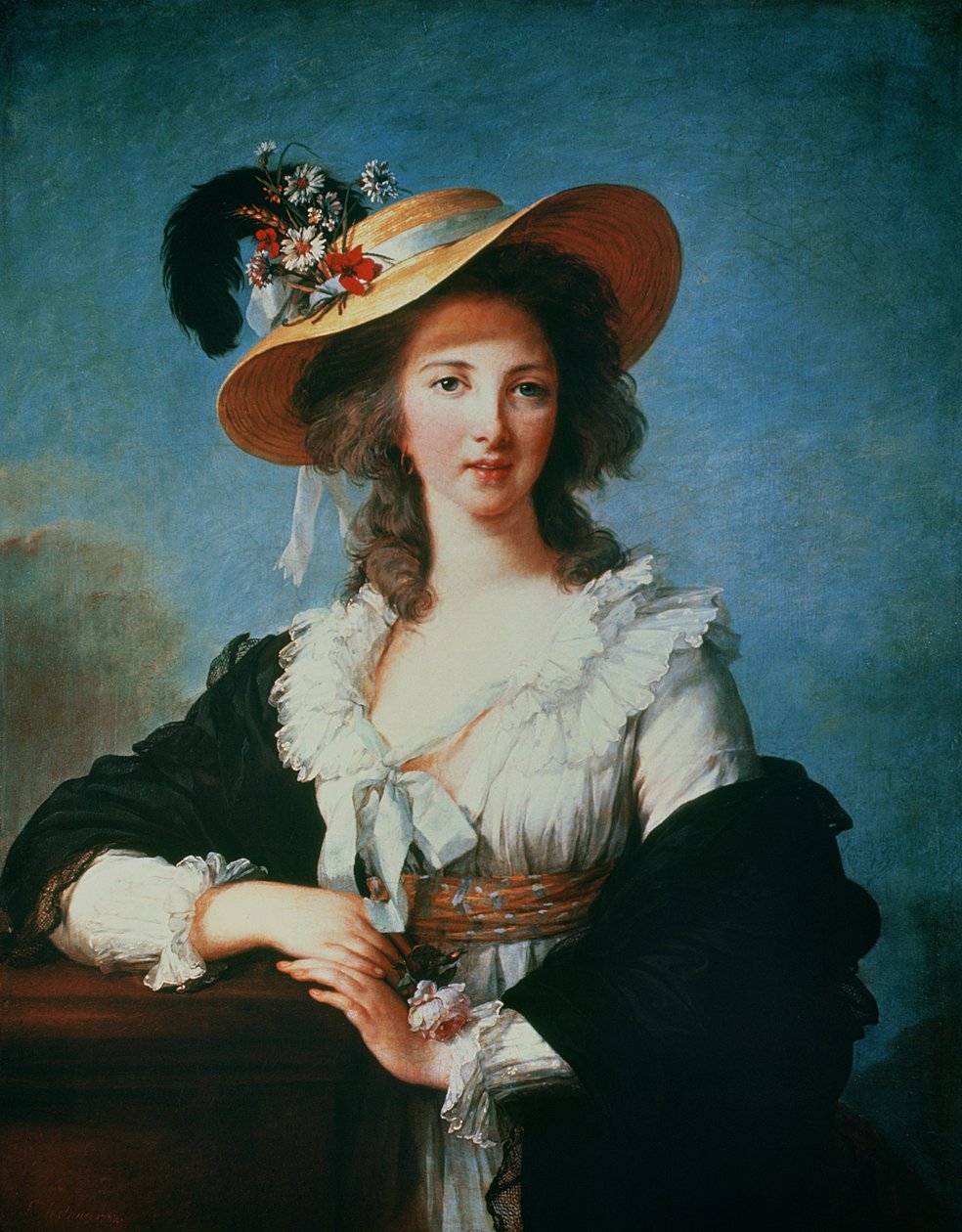 Retrato da Duquesa de Polignac (c.1749-93) de Elisabeth Louise Vigee Lebrun