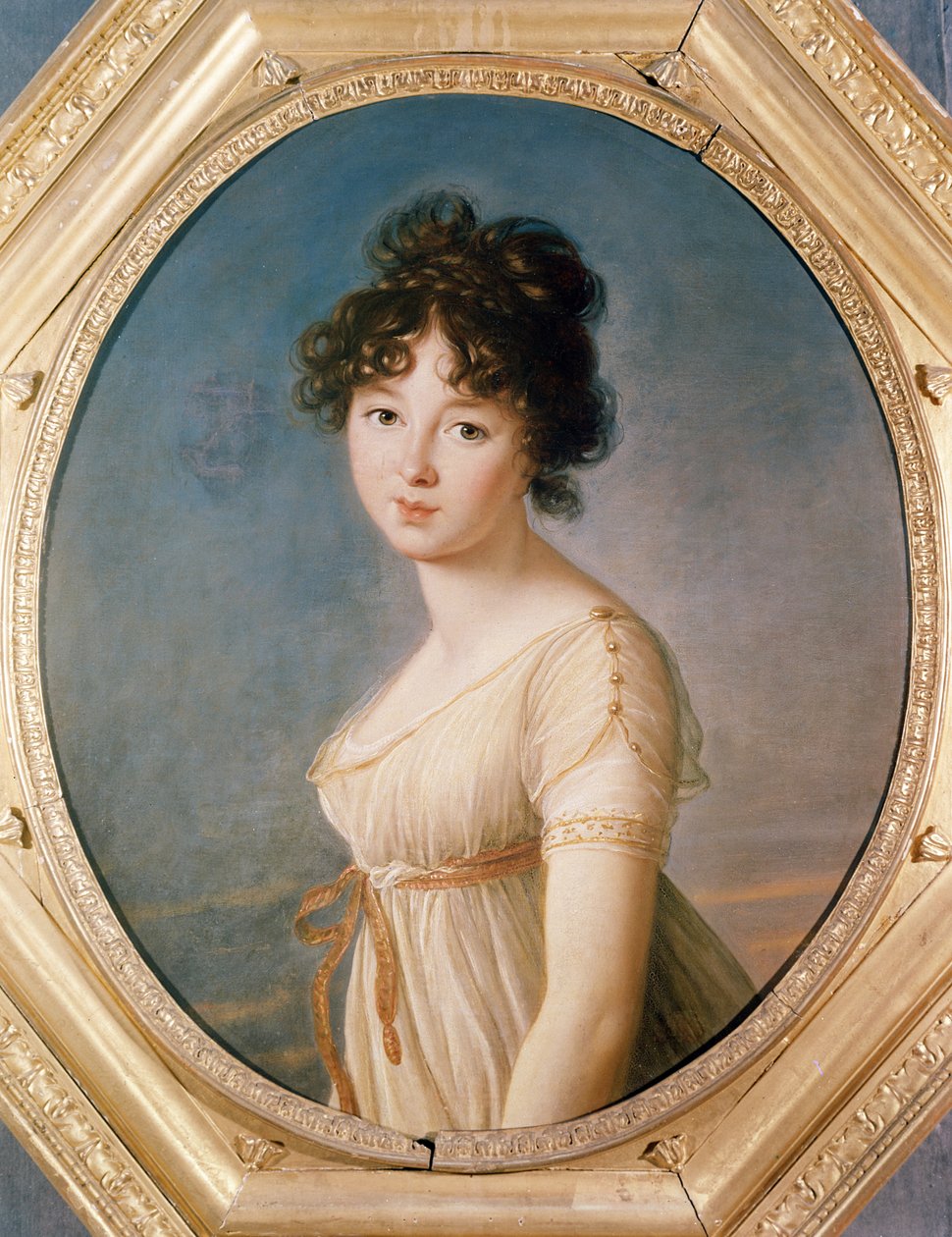 Princesa Aniela Angelique Czartoryska nee Radziwill, 1802 de Elisabeth Louise Vigee Lebrun