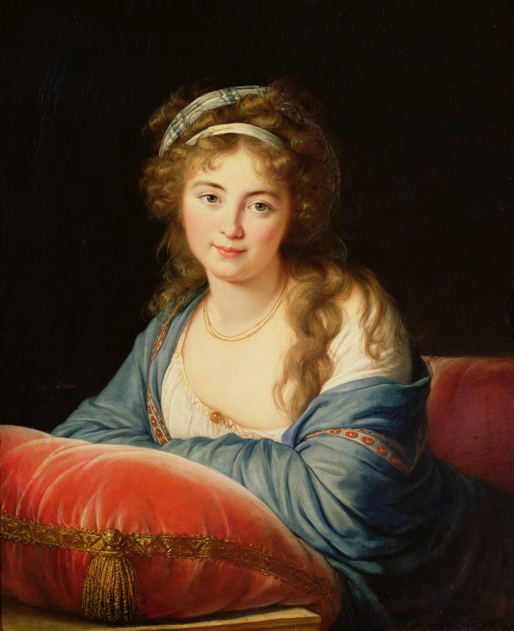 A Condessa Catherine Vassilievna Skavronskaia (1761-1869) 1796 de Elisabeth Louise Vigee Lebrun